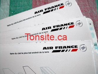 Gagnez des billets d&#8217;avion Air France pour l&#8217;Europe, 