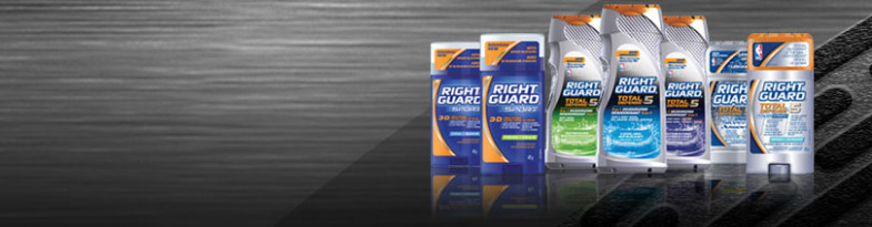 Échantillon gratuit de deodorant Right Guard  pour hommes !, 