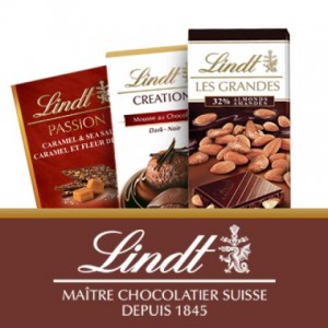 Barres de chocolat Lindt à 2.99$ après coupon!, 