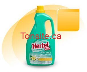 Les produits nettoyants Hertel à 1.49$ après coupon!, 