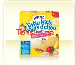Biscuits Bouts d&#8217;chou Little Kids de Heinz à 1.50$ après coupon!, 