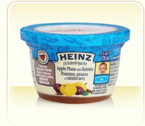 Pots de purée Heinz pour bébé à 46¢ après coupon imprimable !, 