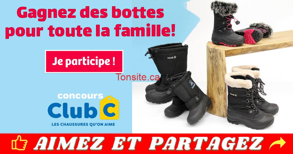 Gagnez Des Bottes De Neige Pour Toute La Famille 4 Paires