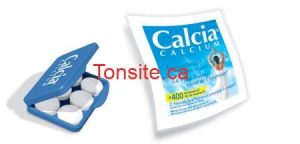Échantillon gratuit produit Calcia Calcium !
