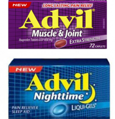 Coupons rabais de grande valeur pour Advil !!