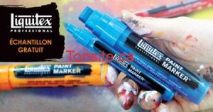 Échantillon Liquitex Paint Marker, Acryliques ou Peinture aérosol