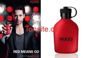 Réserver votre échantillon du parfum Hugo Red Fragrance