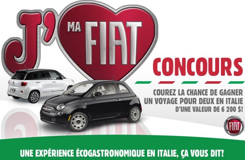 concours-fiat-785x512 Concours Fiat : gagnez un voyage en Italie !