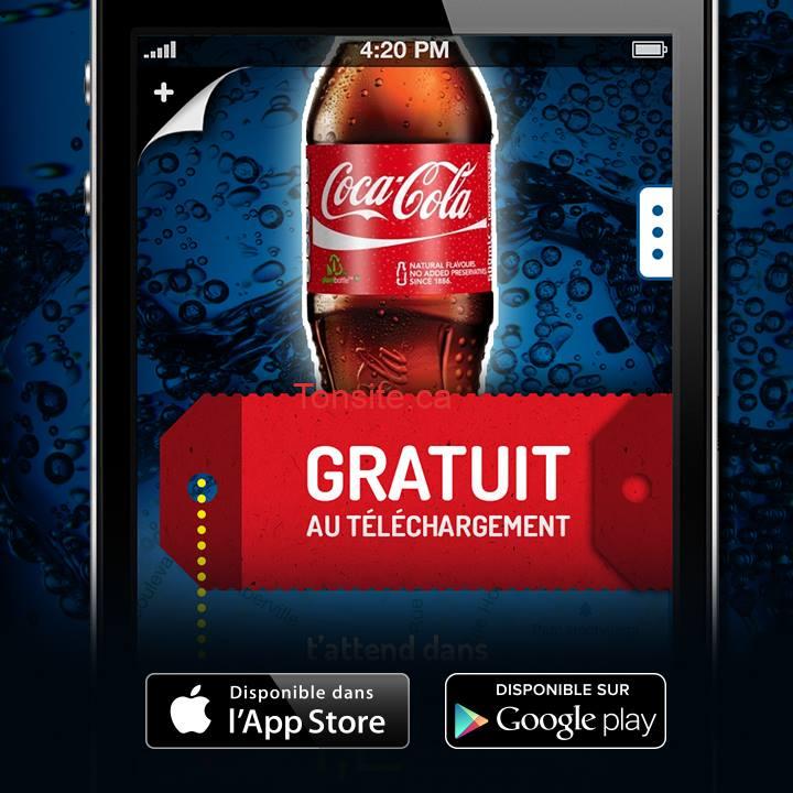 Télécharger L&#8217;app Couche tard sur votre cell et obtenez 1 Coca-Cola gratuit!, 