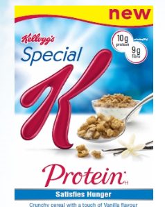 Coupon rabais de 1$ sur une boîte de céréales Special K protéines Kellogg&#8217;s, 