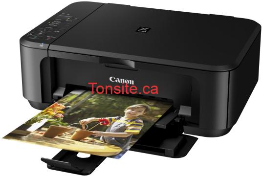 Aubaine chez walmart.ca : imprimante photo Canon tout-en-un sans fil à 38$ + Livraison gratuite!, 
