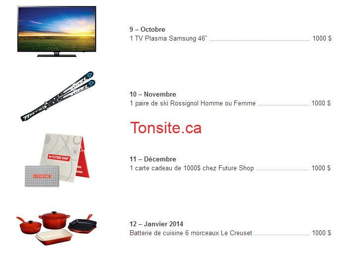 Concours Danone : Gagnez une TV Plasma Samsung 46&#8221; (Valeur de 1000$) ce mois d&#8217;octobre!, 