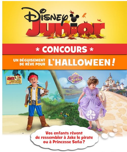 Concours Disney: Gagnez un déguisement de rêve pour l&#8217;Halloween pour votre enfant!, 