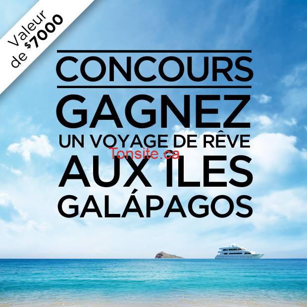 Concours Fruits &amp; passion: Gagnez un voyage de rêve aux îles Galàpagos (Valeur de 7000$)!, 