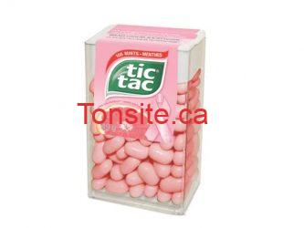 tic-tac Gagner 1 de 100 paquets Tic Tac Pamplemousse rose (Édition limitée)!