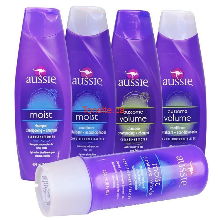 Original u s  genuine aussie ml ginger hair shampoo and moist conditioner professional  minutes