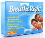 breathe right clear regular  bandelettes nasales