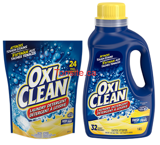 oxiclean lessive