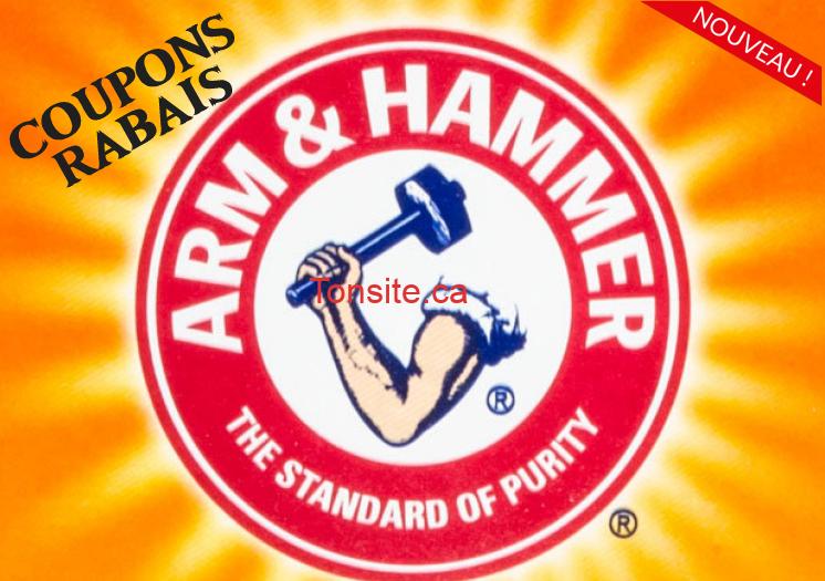 Coupons rabais Arm & Hammer