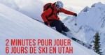 Concours Lacordee: Gagnez UN Voyage de ski et des Vetements d'hiver de la tete aux pieds!.