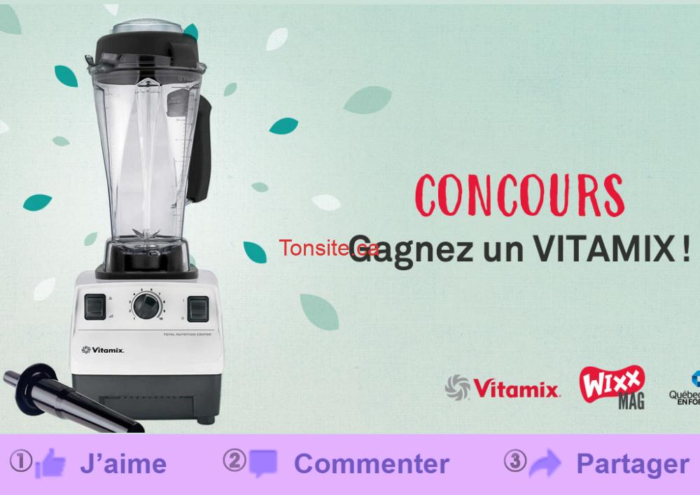 ConcoursQuébecEnForme:GagnezunmélangeurTNC Vitamix