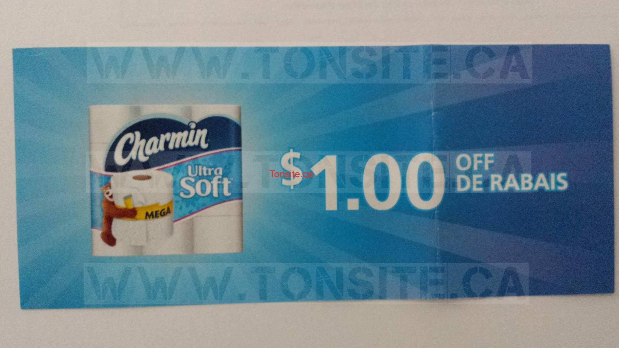 charmin1coupon Emballage de 8 rouleaux doubles du papier hygiénique Charmin à 2.33$ seulement!