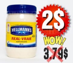 MayonnaiseHellmann’sà$seulement!