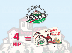 Coupons gratuits sur les produits Villaggio avec PIN