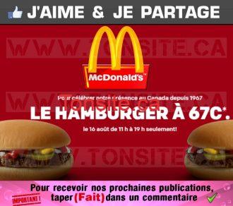 McDonald's:LeHamburgerà¢seulement!