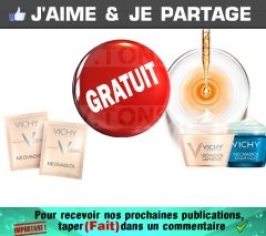 GRATUIT: Obtenez votre échantillon gratuit de Vichy Neovadiol