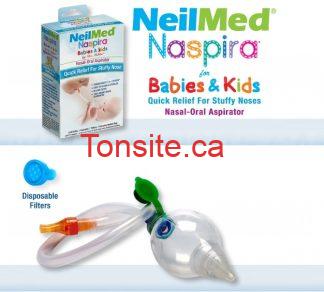 GRATUIT: Obtenez un aspirateur Nasal NeilMed pour bébés et enfants GRATUITEMENT!