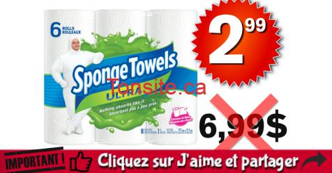 sponge towels