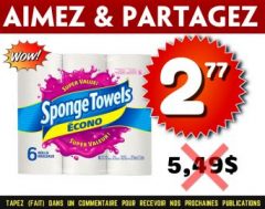 sponge towels econo
