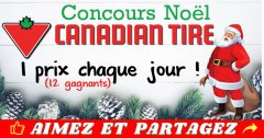 canadian tire concours noel