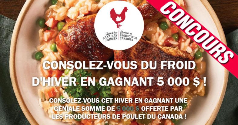 poulet canadien concours