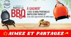 bbq portable concours