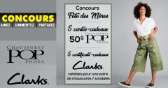 clars chaussures pop concours