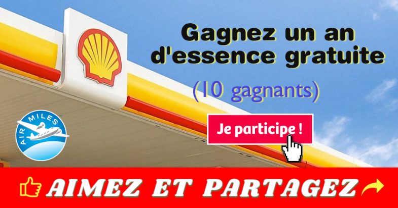 shell airmiles concours
