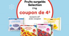 fruits surgeles coupon