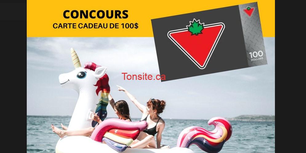 canadiantire concours
