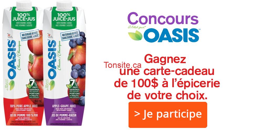oasis concours