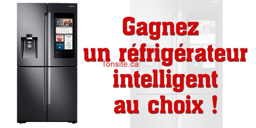 refrigerateur concours Tonsite.ca