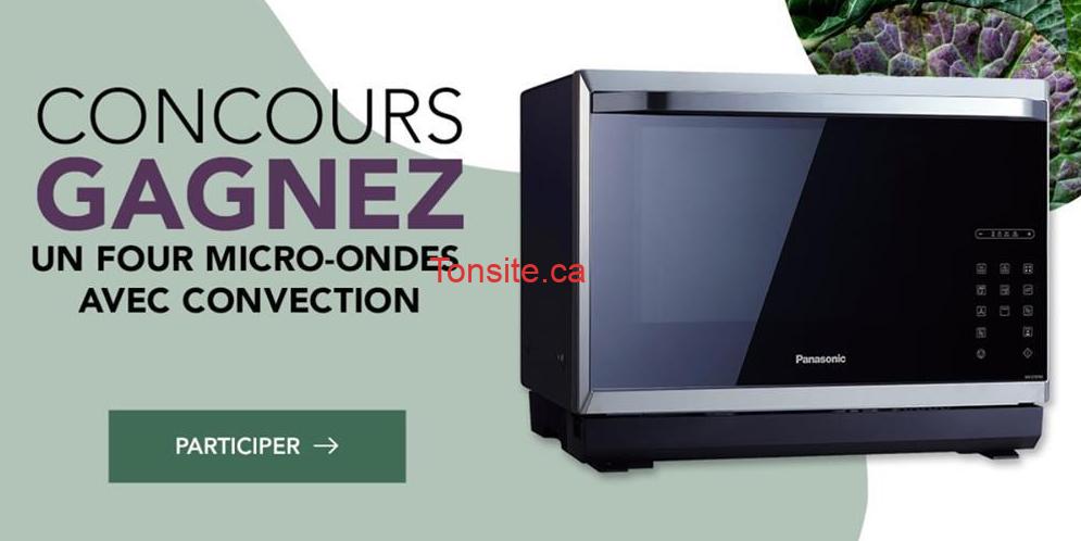 micro ondes concours Tonsite.ca