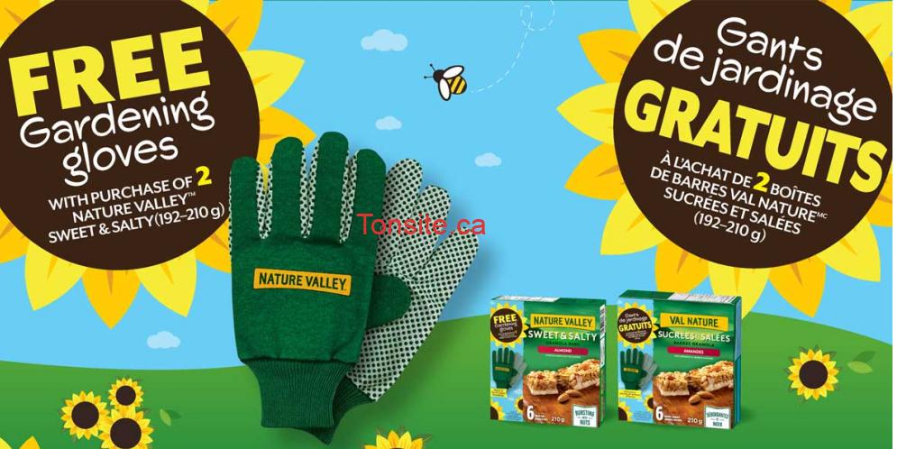 gants de jardinage gratuits Tonsite.ca