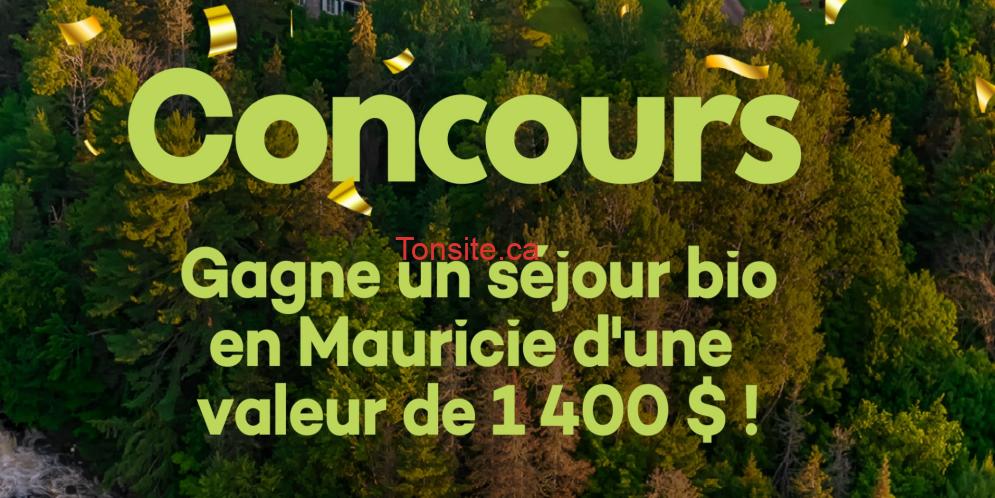 mauricie concours Tonsite.ca