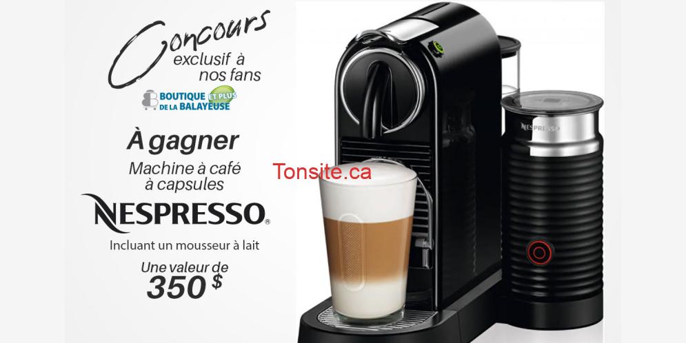 nespresso concours2 Tonsite.ca