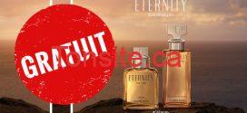 Demander votre échantillon gratuit du nouveau parfum Calvin Klein Eternity !