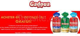 Coupon pain Gadoua: Achetez-en 1 obtenez-en 1 gratuit